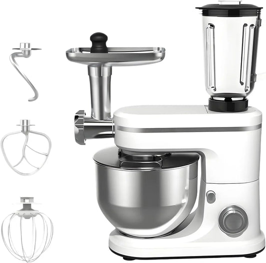 Frullatore, mixer da cucina, estrattore di succo e spremiagrumi, Impastatrice planetaria con estrattore di succo